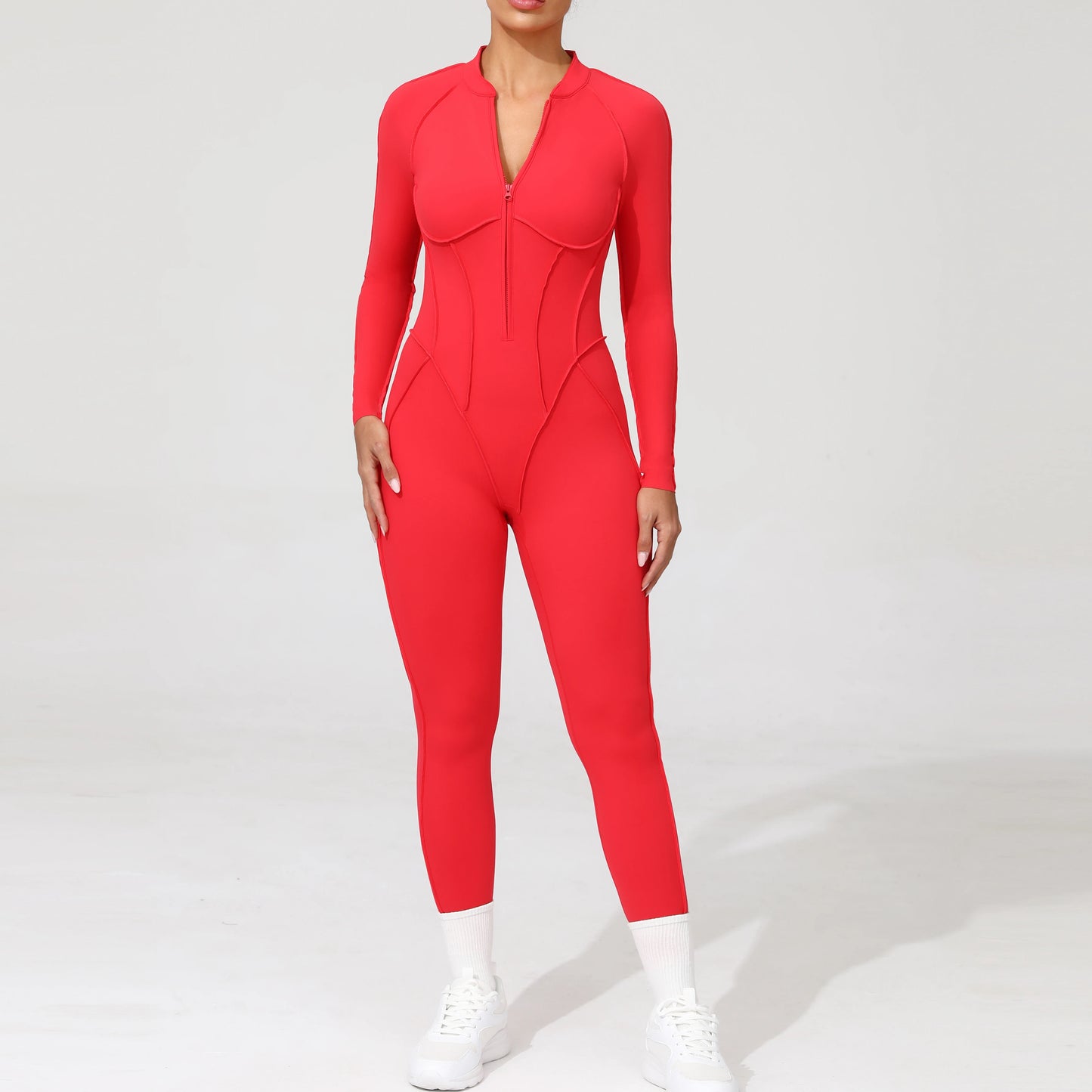 Yoga Jumpsuit Lange Mouw