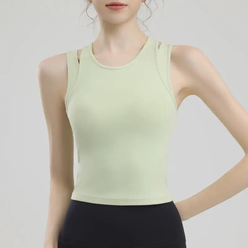 Yoga Tanktop - Gevoerd