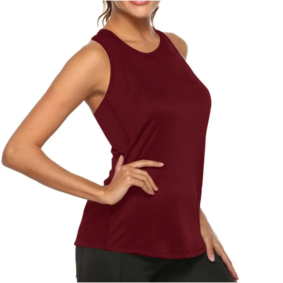 Yogaleven Mouwloos Shirt – Sneldrogend Fitness