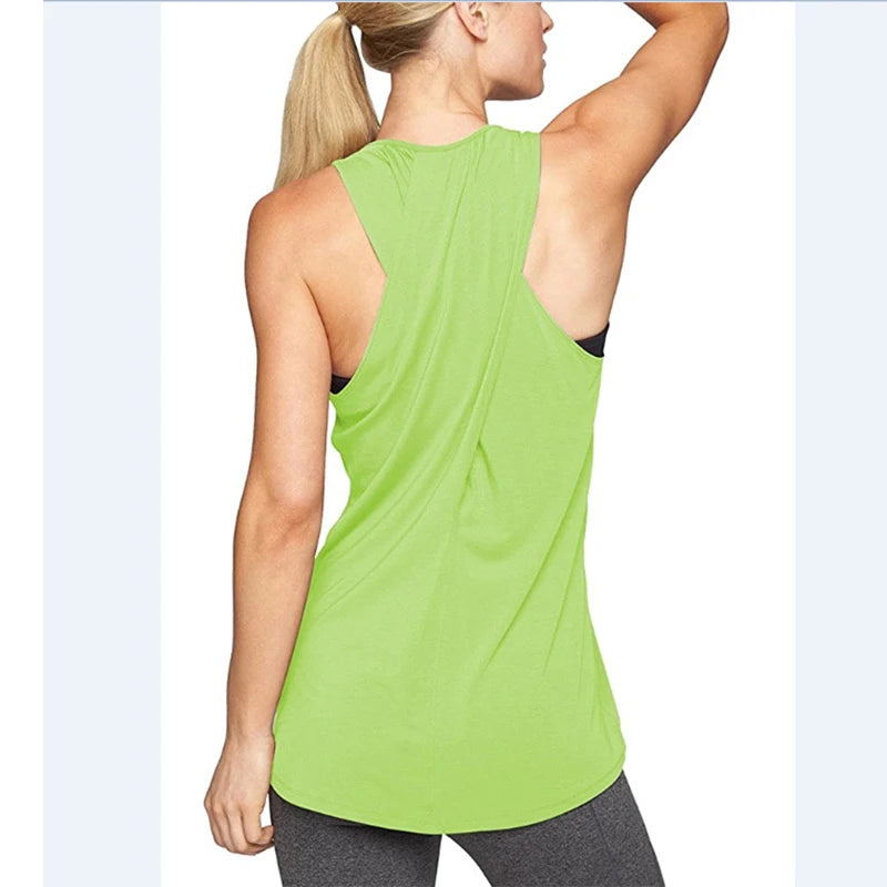 Yoga Shirt Dames - Rugvrij & Sneldrogend