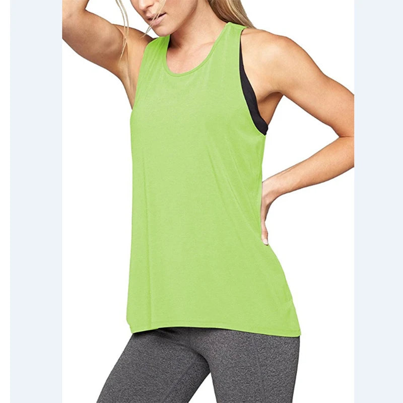 Yoga Shirt Backless - Mouwloos