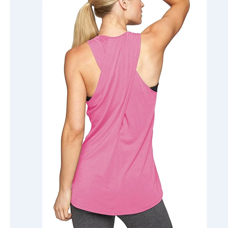 Yoga Shirt Dames - Rugvrij & Sneldrogend