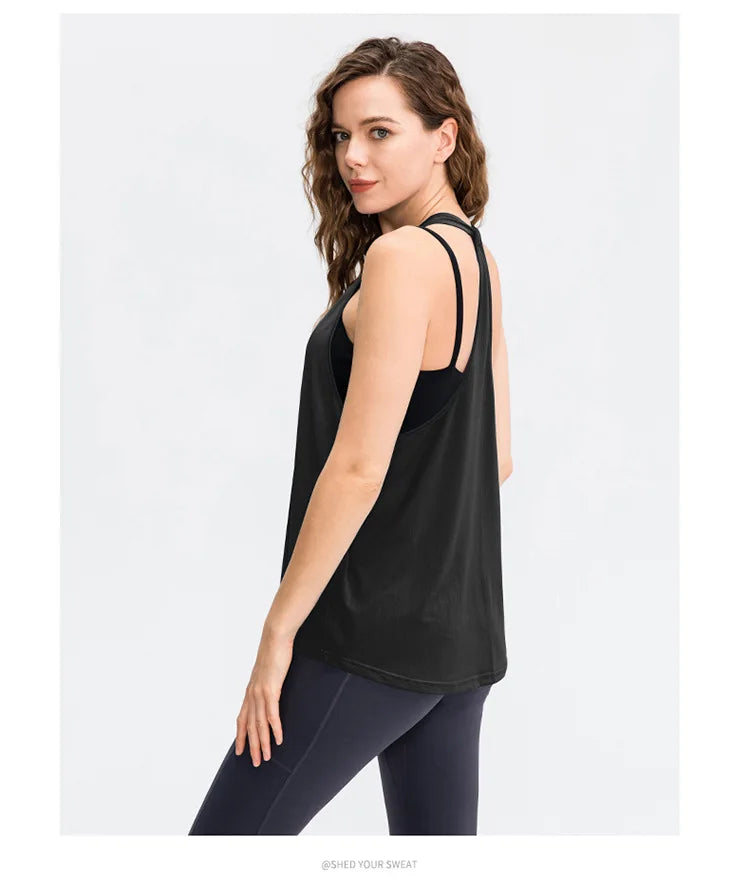 Yogaleven Racerback Vest – Mouwloos Sport Tank