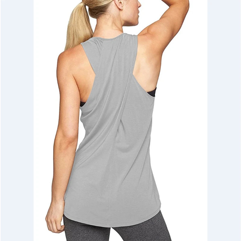 Yoga Shirt Backless - Mouwloos