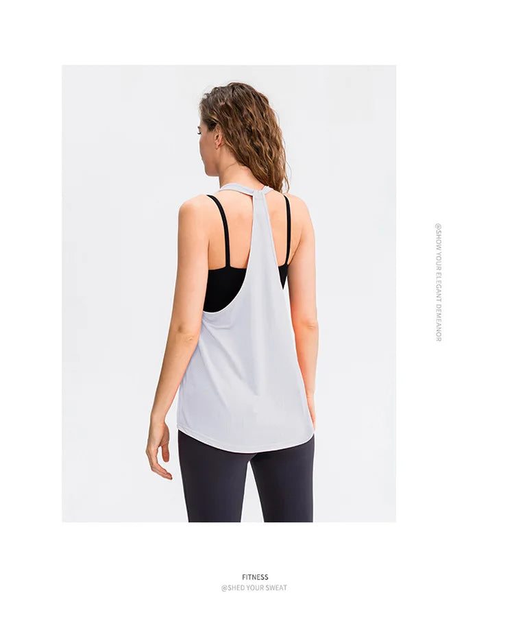 Yogaleven Racerback Vest – Mouwloos Sport Tank
