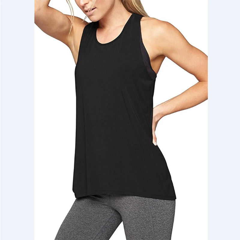 Yoga Shirt Dames - Rugvrij & Sneldrogend