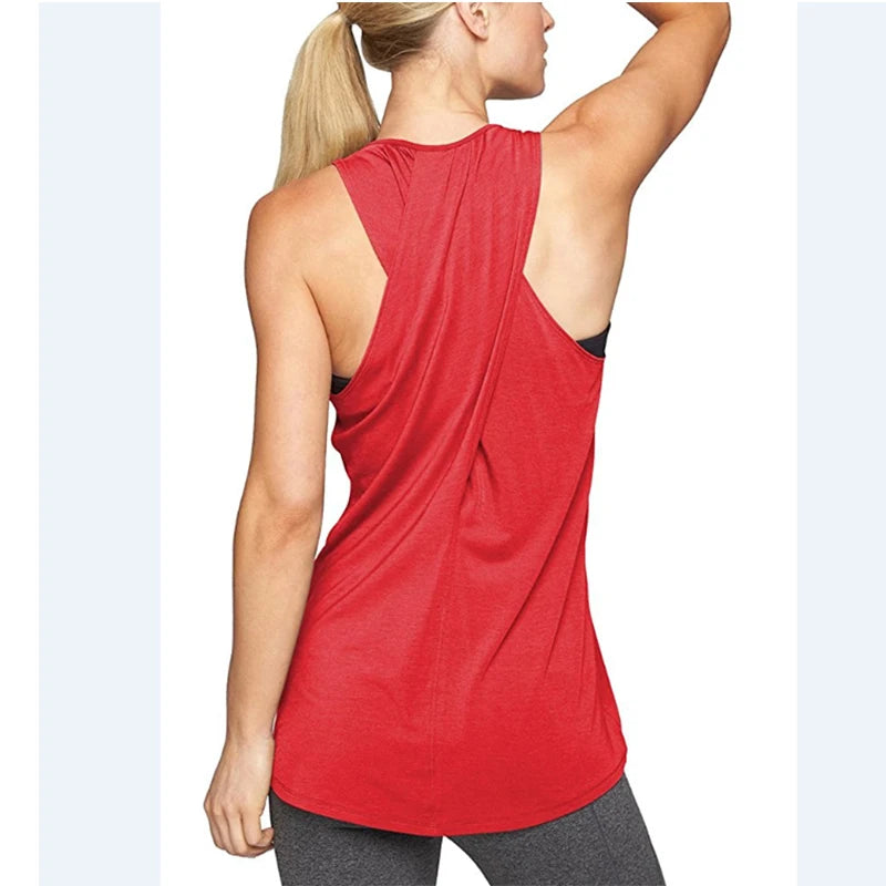 Yoga Shirt Backless - Mouwloos