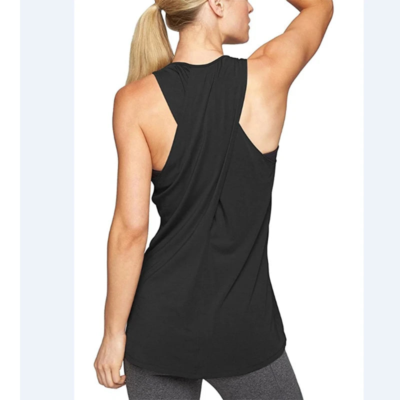 Yoga Shirt Backless - Mouwloos