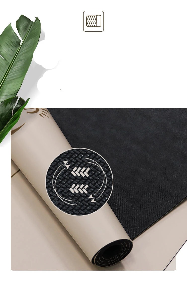 Yogamat Natuurlijk Rubber - Mandala Patroon 183x68x5mm