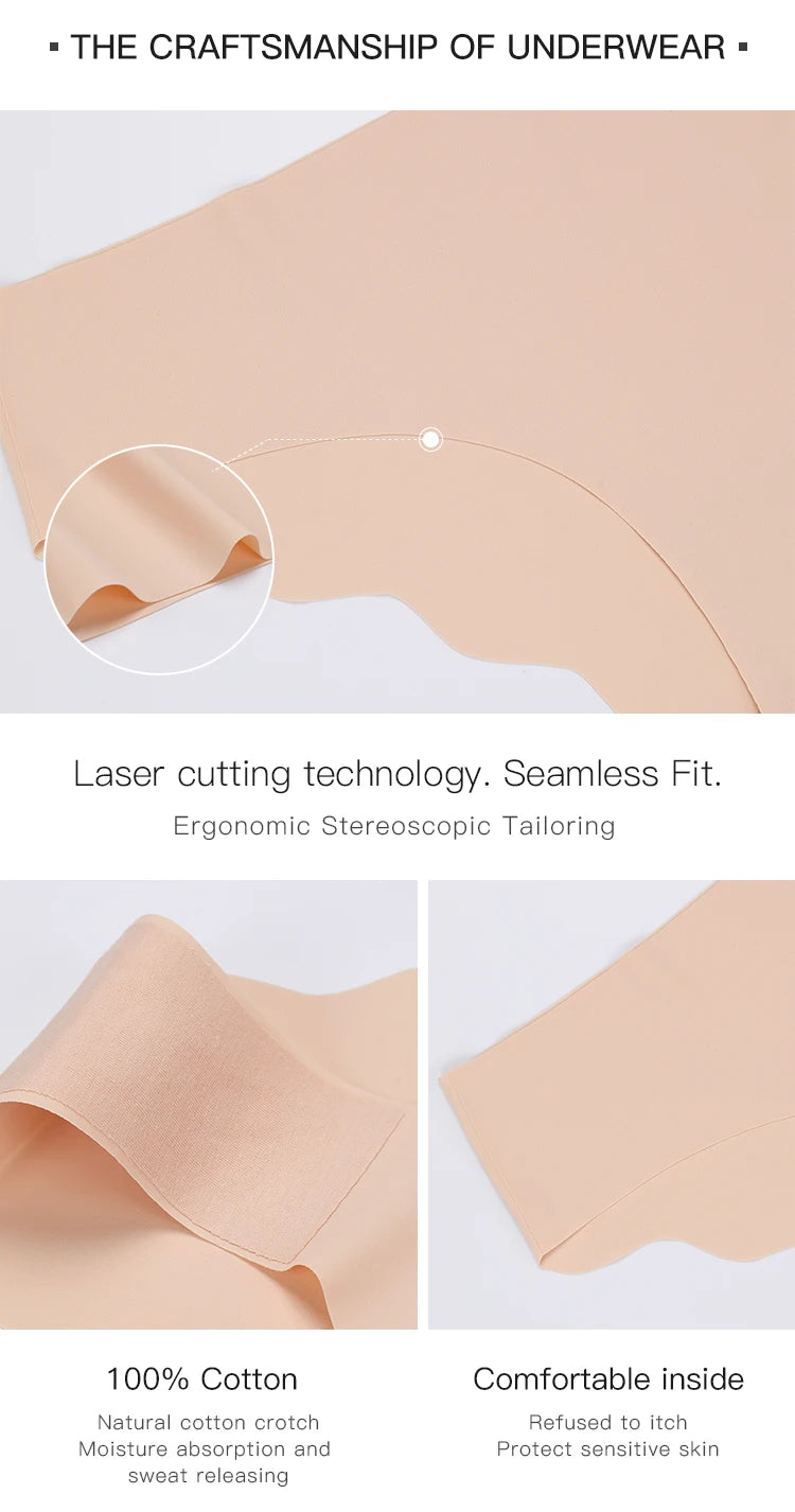 Yogaleven Ice Silk Slipje – Naadloos Onzichtbaar
