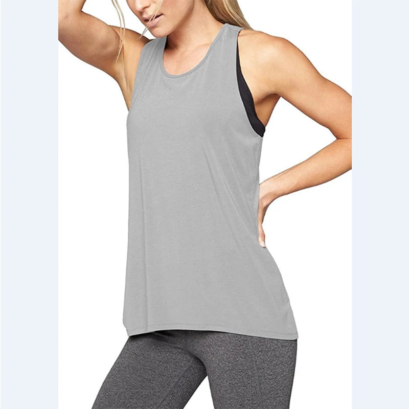 Yoga Shirt Dames - Rugvrij & Sneldrogend