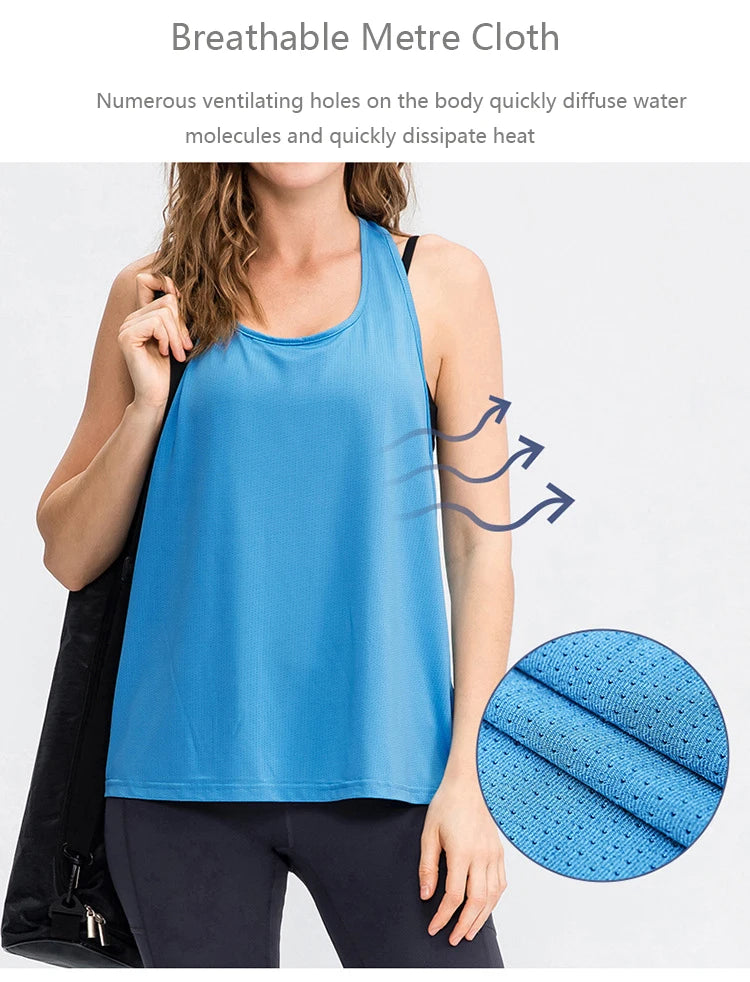 Yogaleven Racerback Vest – Mouwloos Sport Tank