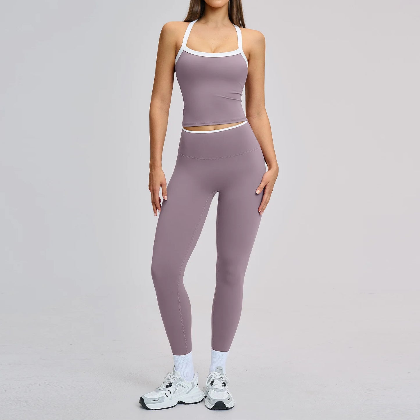 Yoga Trainingspak Dames 2-Delig - Hoge Taille