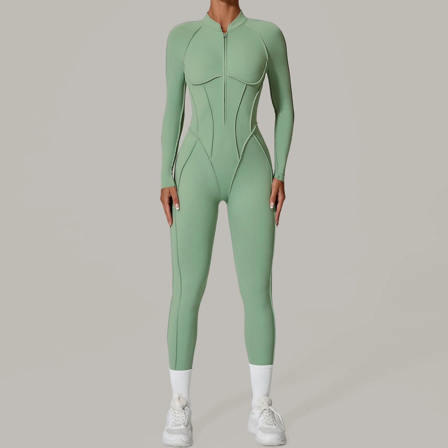 Yoga Jumpsuit Lange Mouw