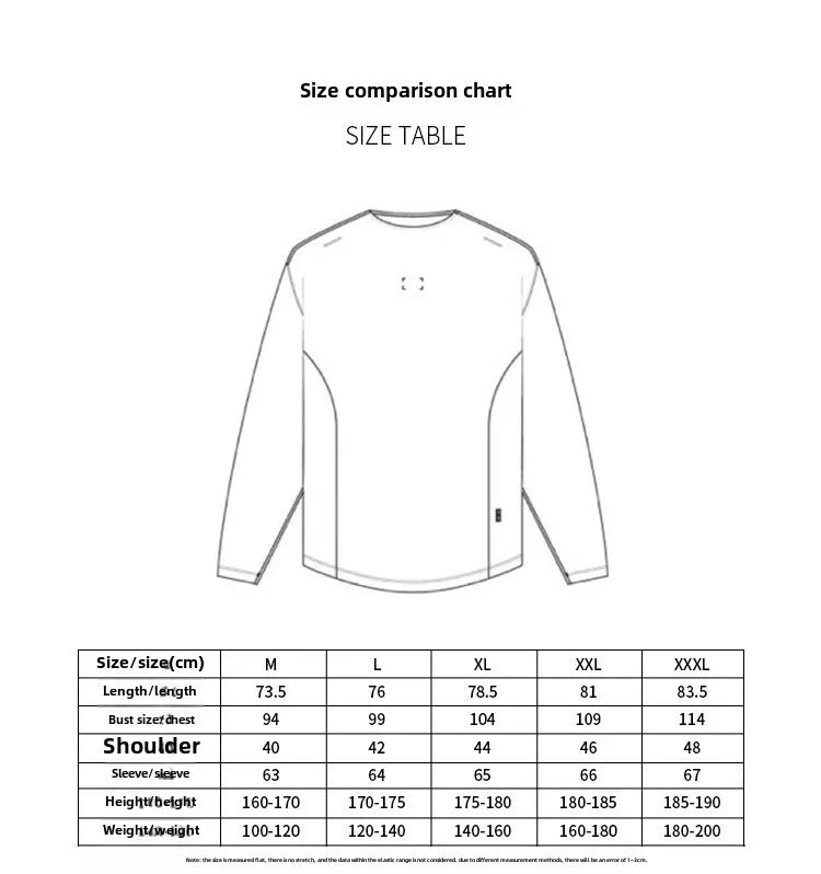 Heren Longsleeve Sporttop