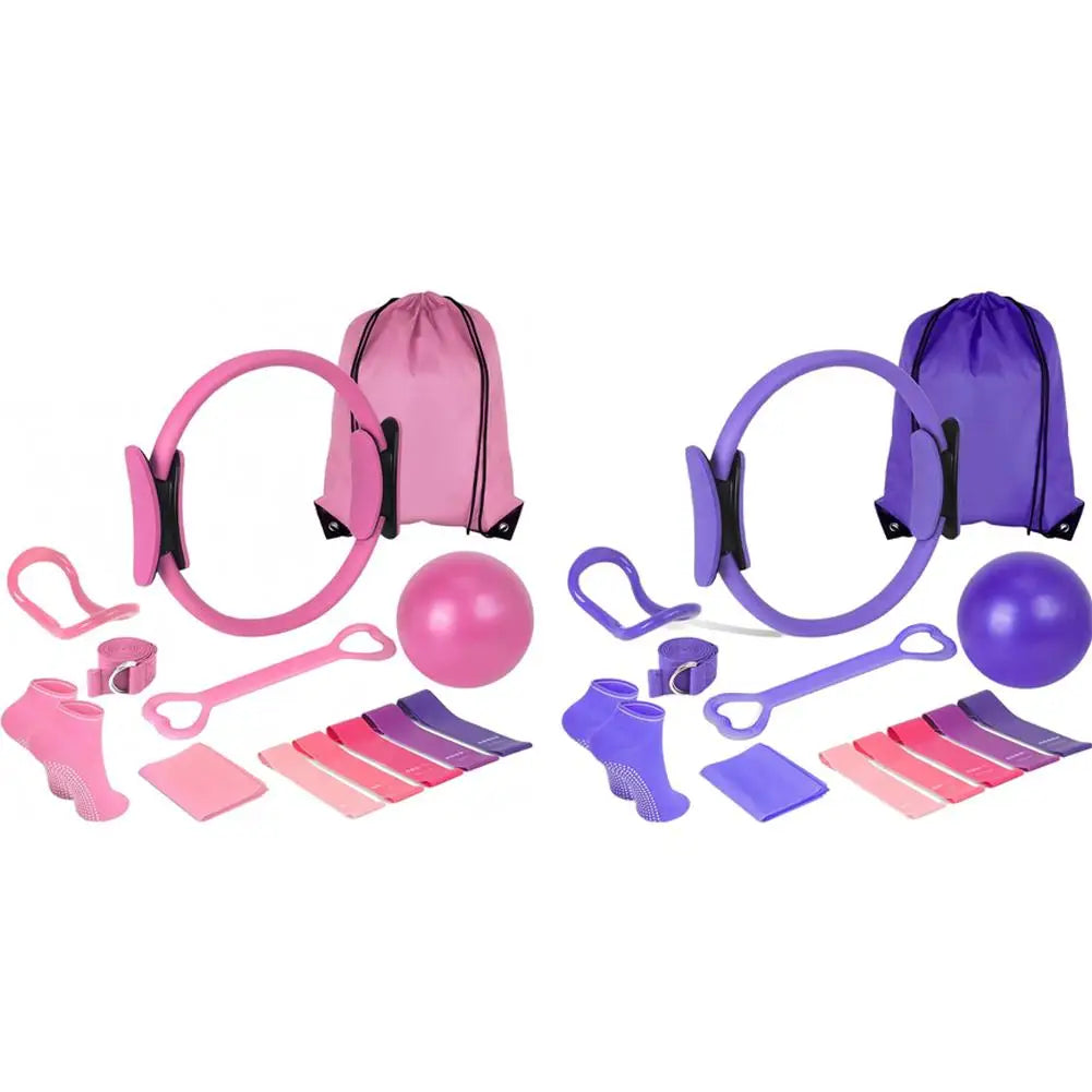 Pilates Ring Set 13-Delig - Complete Home Gym Set voor Krachttraining