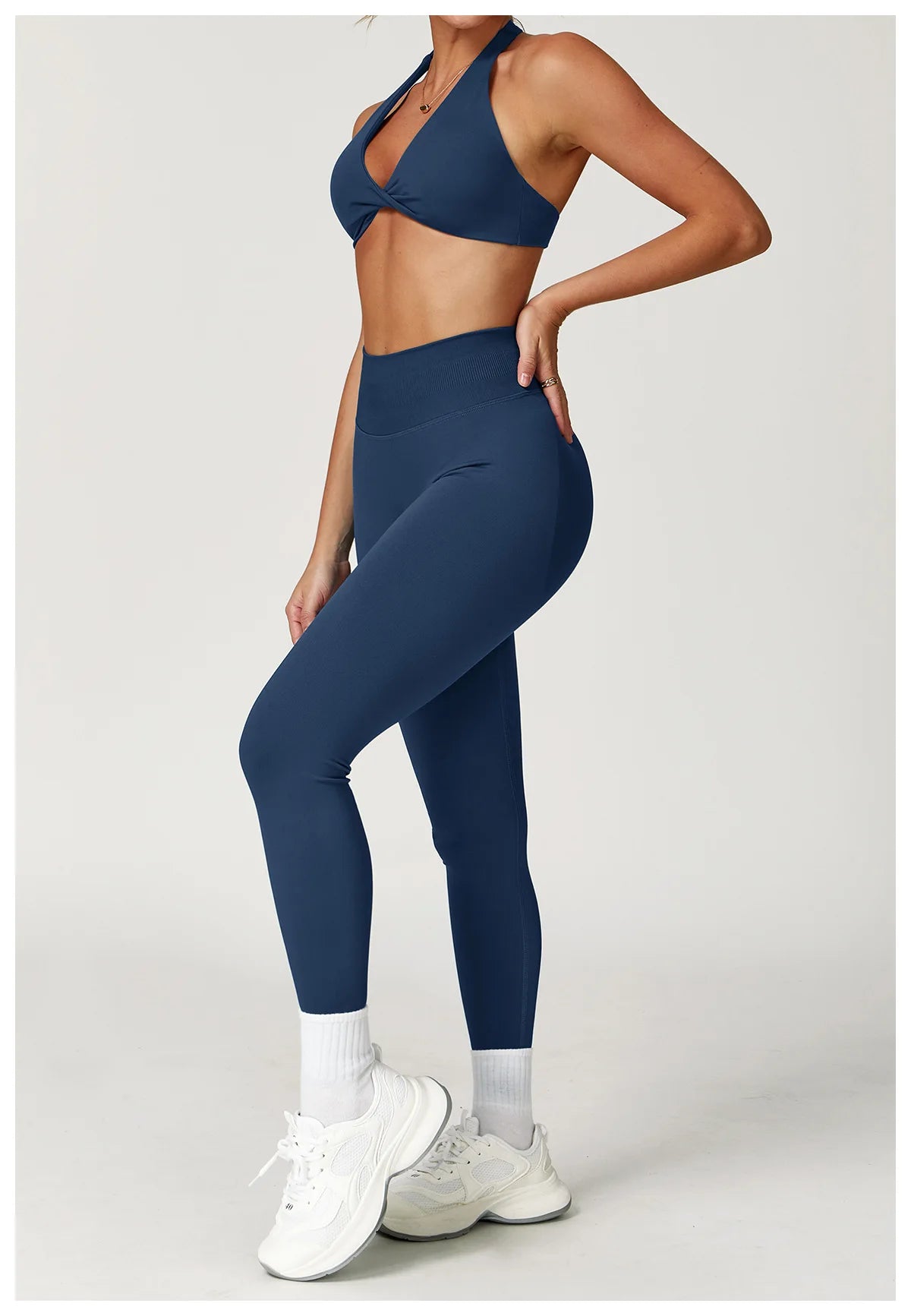 Yogaleven 3-delig Set – Sportjas, BH & Gymlegging