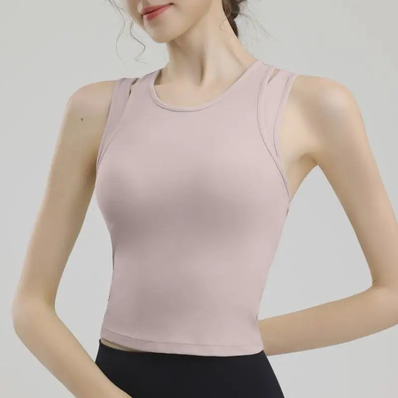 Yoga Tanktop - Gevoerd