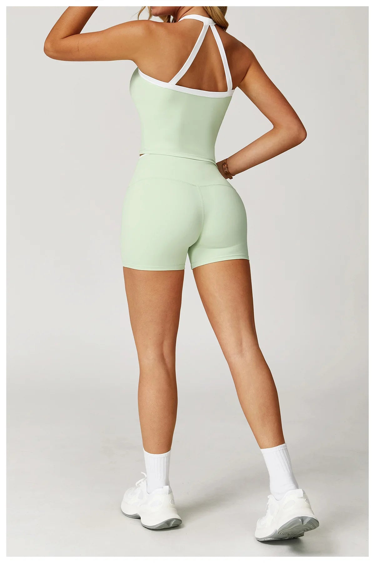 Yoga Trainingspak Dames 2-Delig - Hoge Taille