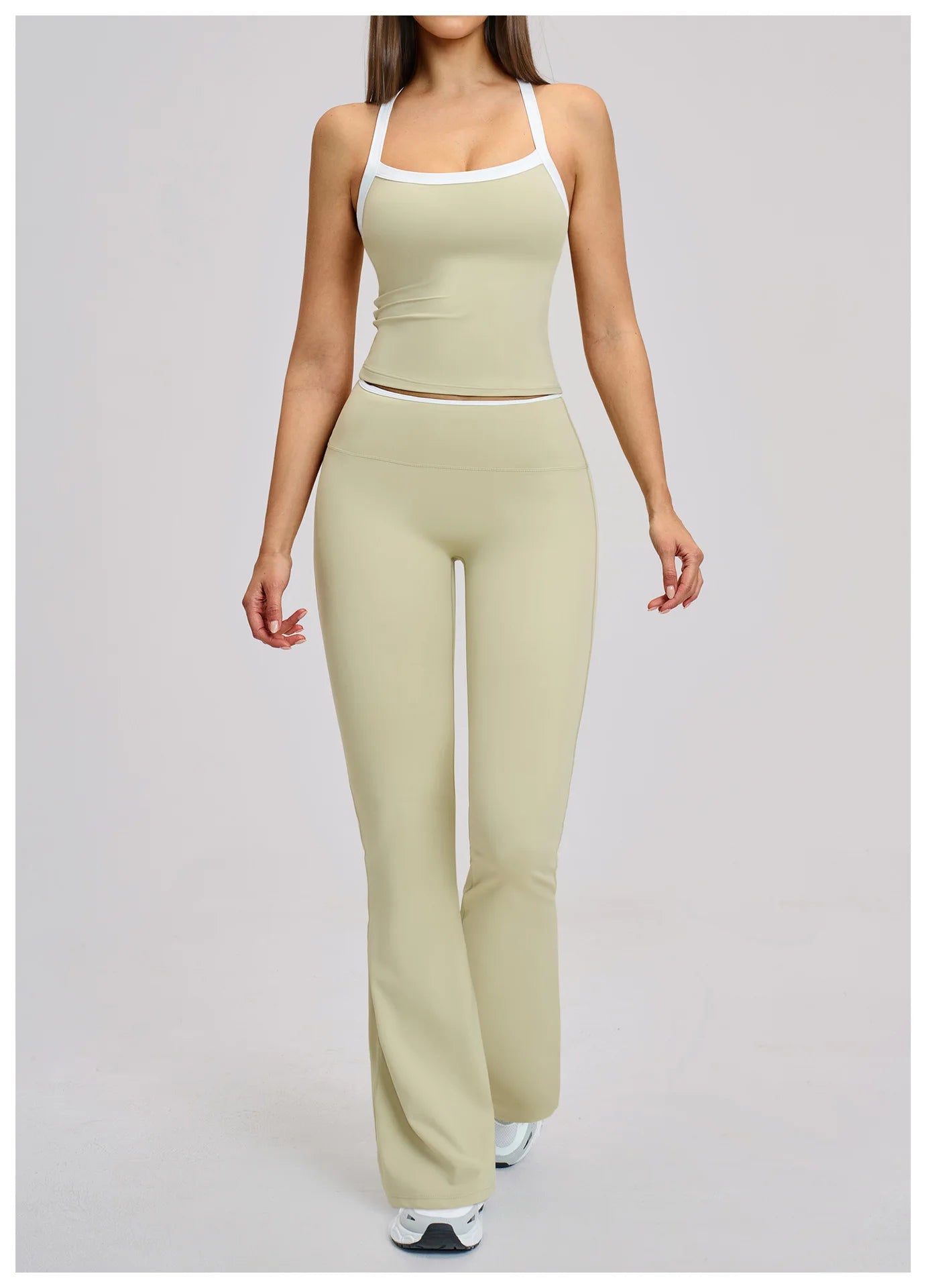 Yoga Trainingspak Dames 2-Delig - Hoge Taille