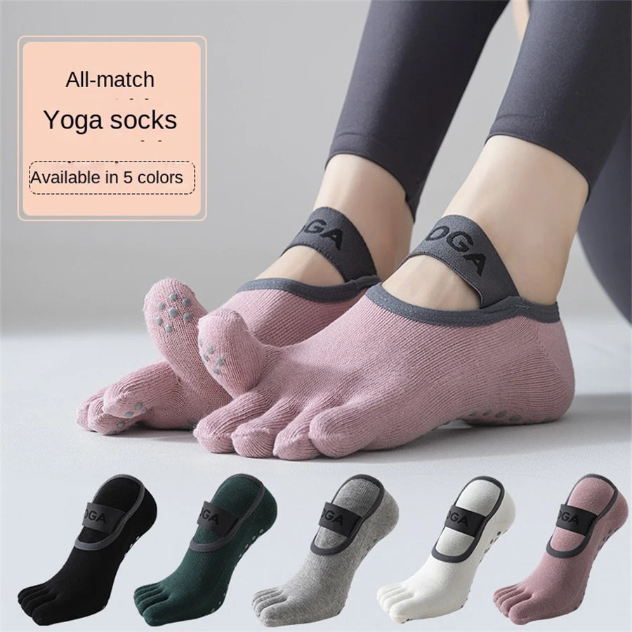 Yoga Sokken Vijf Tenen - Budget Polyester