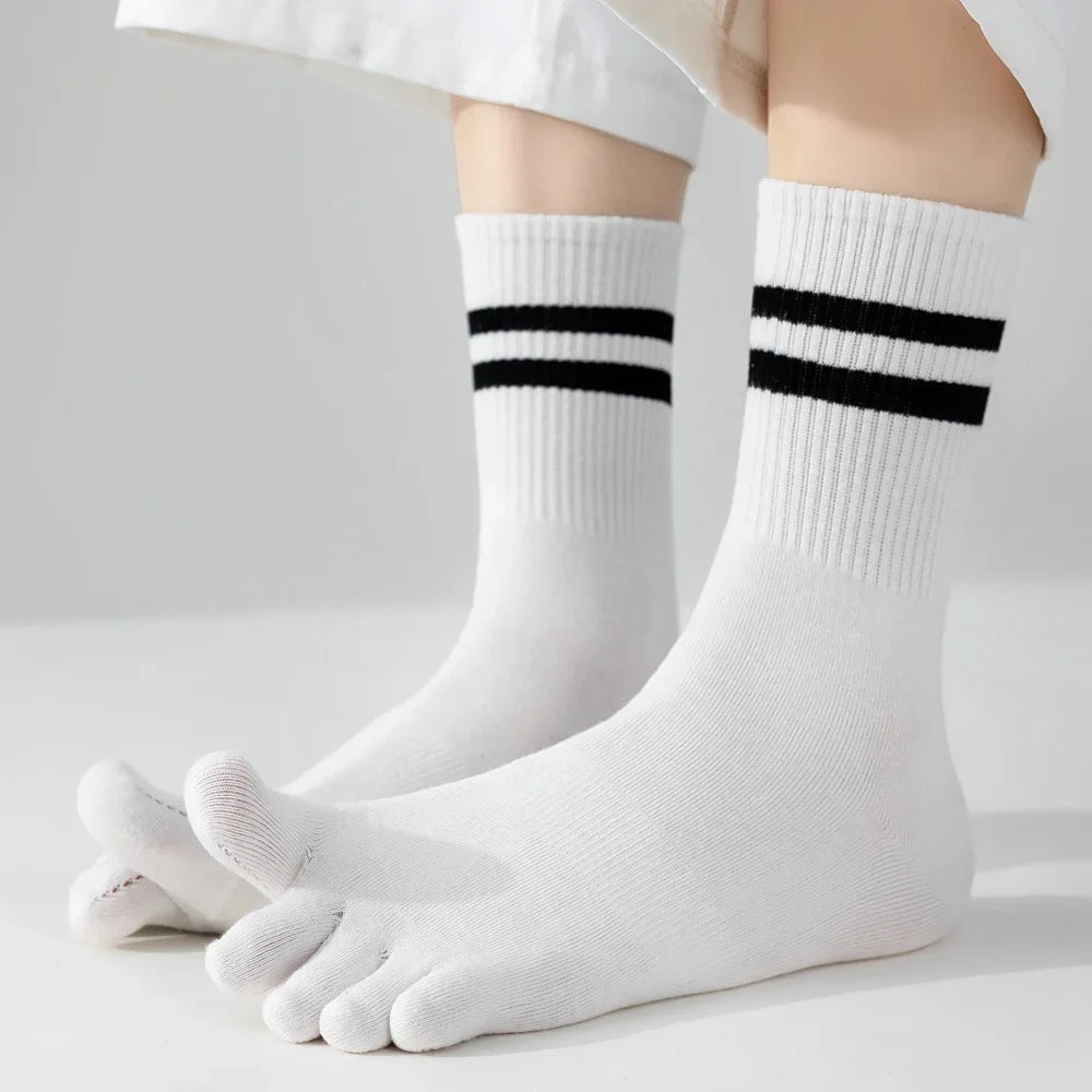 Antislip Teensokken Dames - 5 Paar Yoga & Pilates Sokken