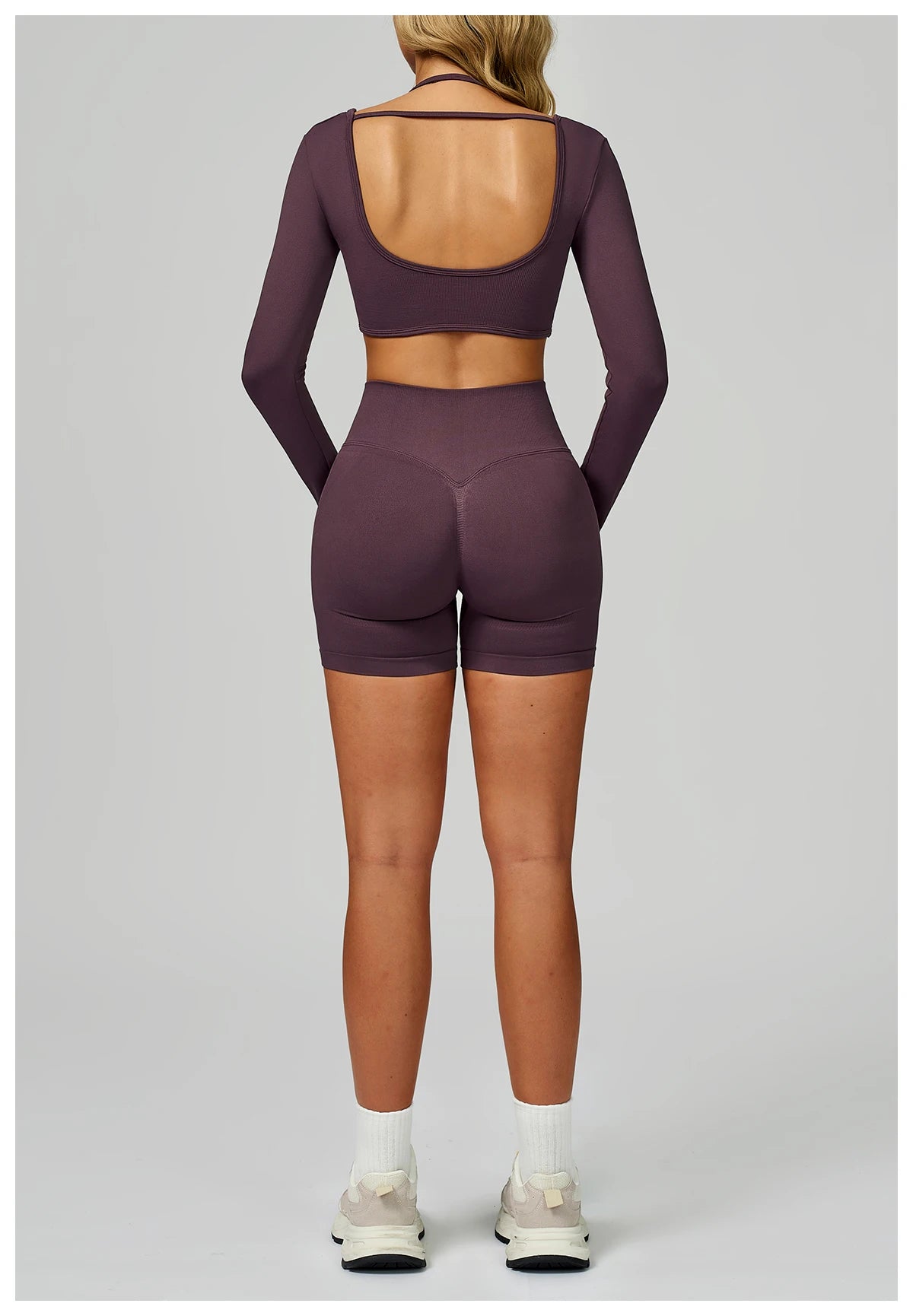 Yogaleven Flow Set – Lange Mouw Crop Top & Legging