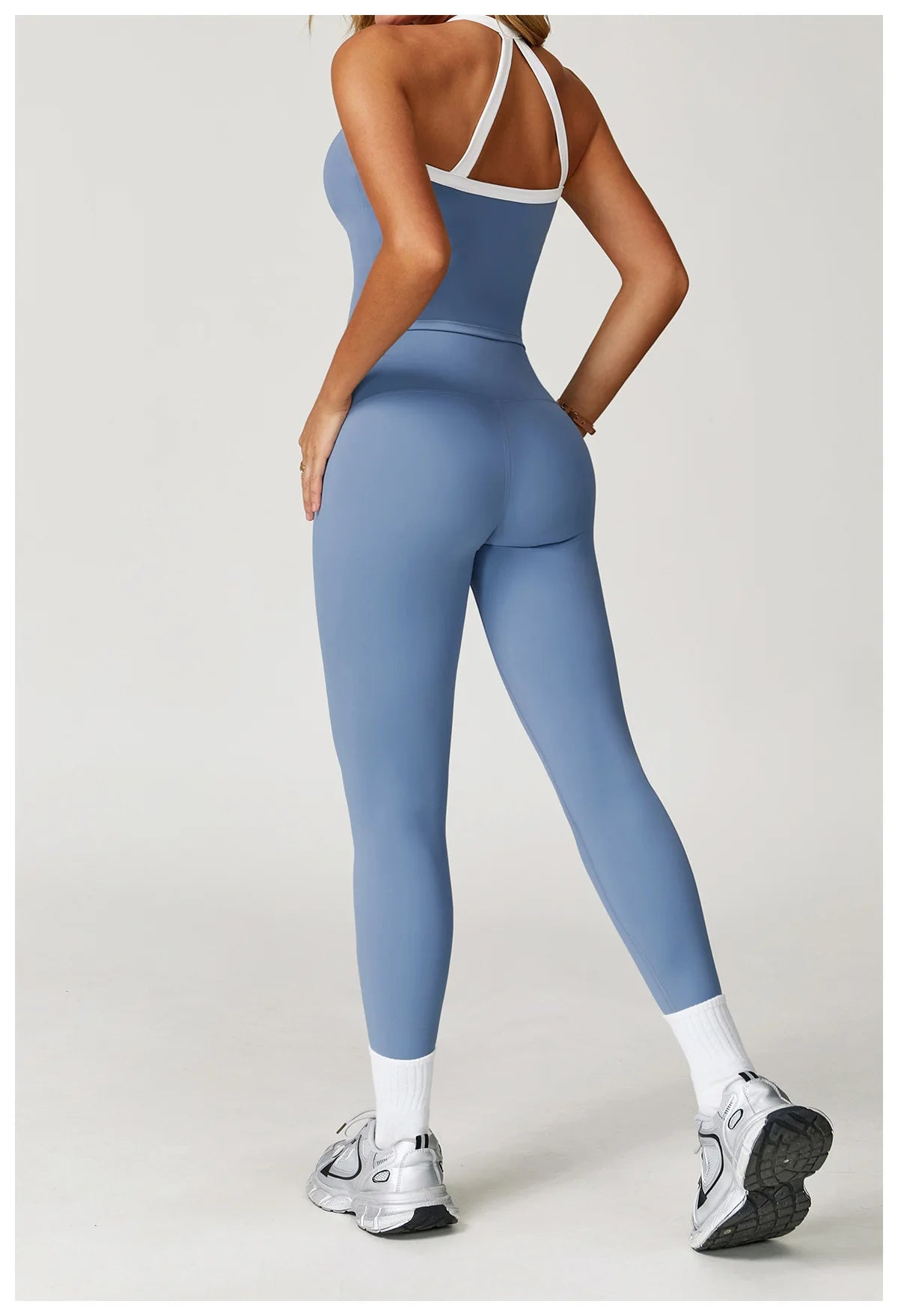 Yoga Trainingspak Dames 2-Delig - Hoge Taille