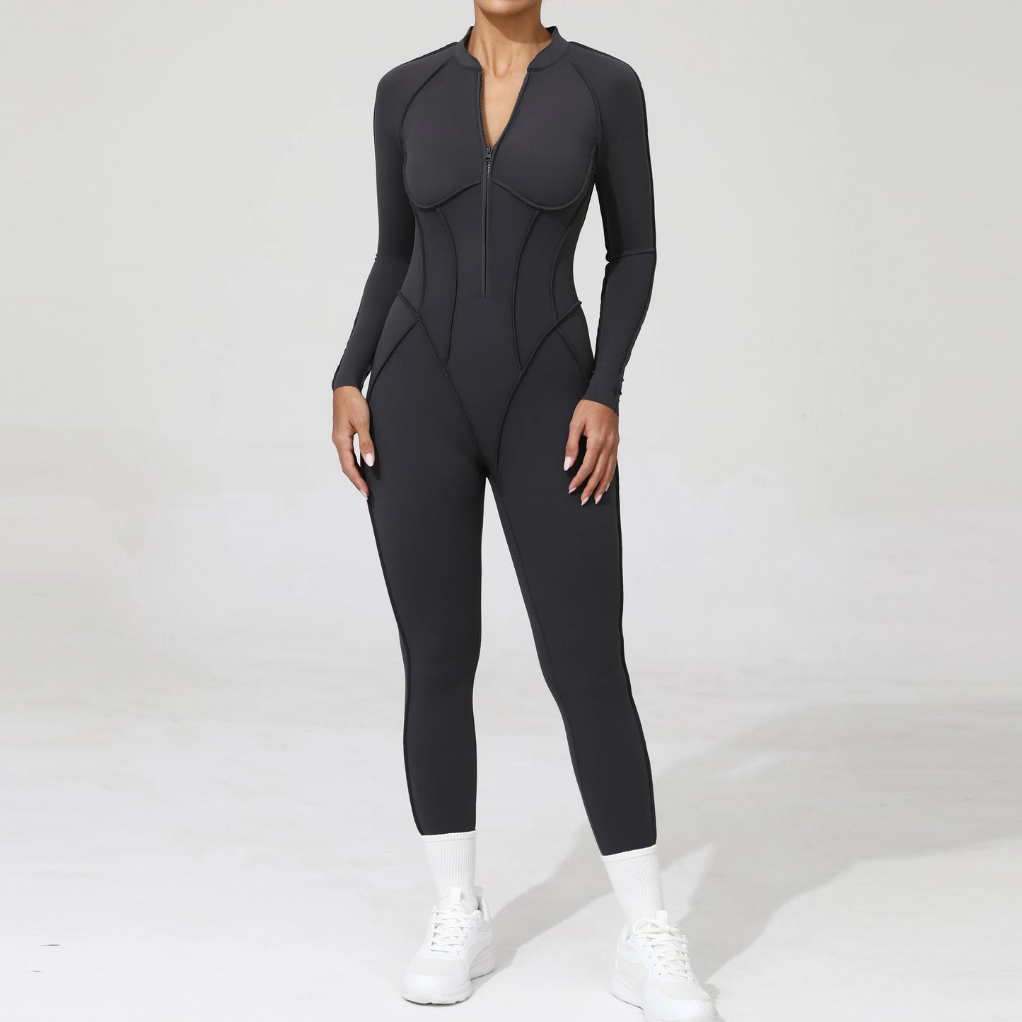Yoga Jumpsuit Lange Mouw