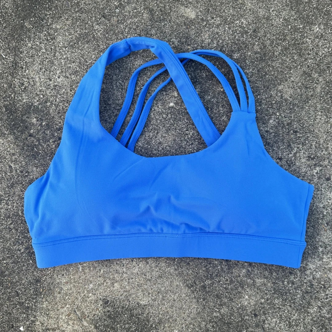 Sport BH Cross Back - Gevoerd