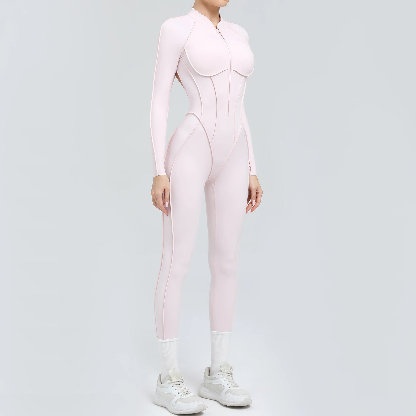 Yoga Jumpsuit Lange Mouw