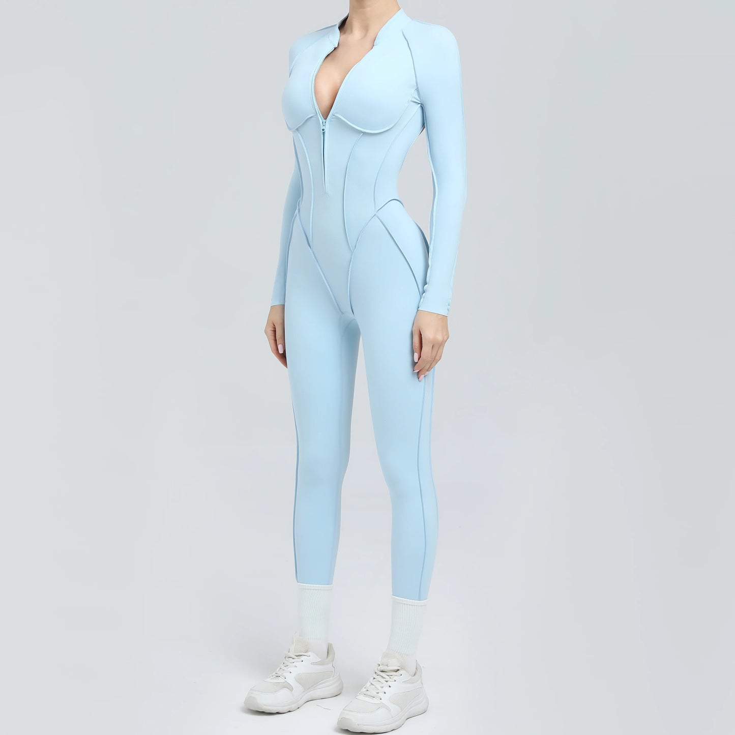Yoga Jumpsuit Lange Mouw