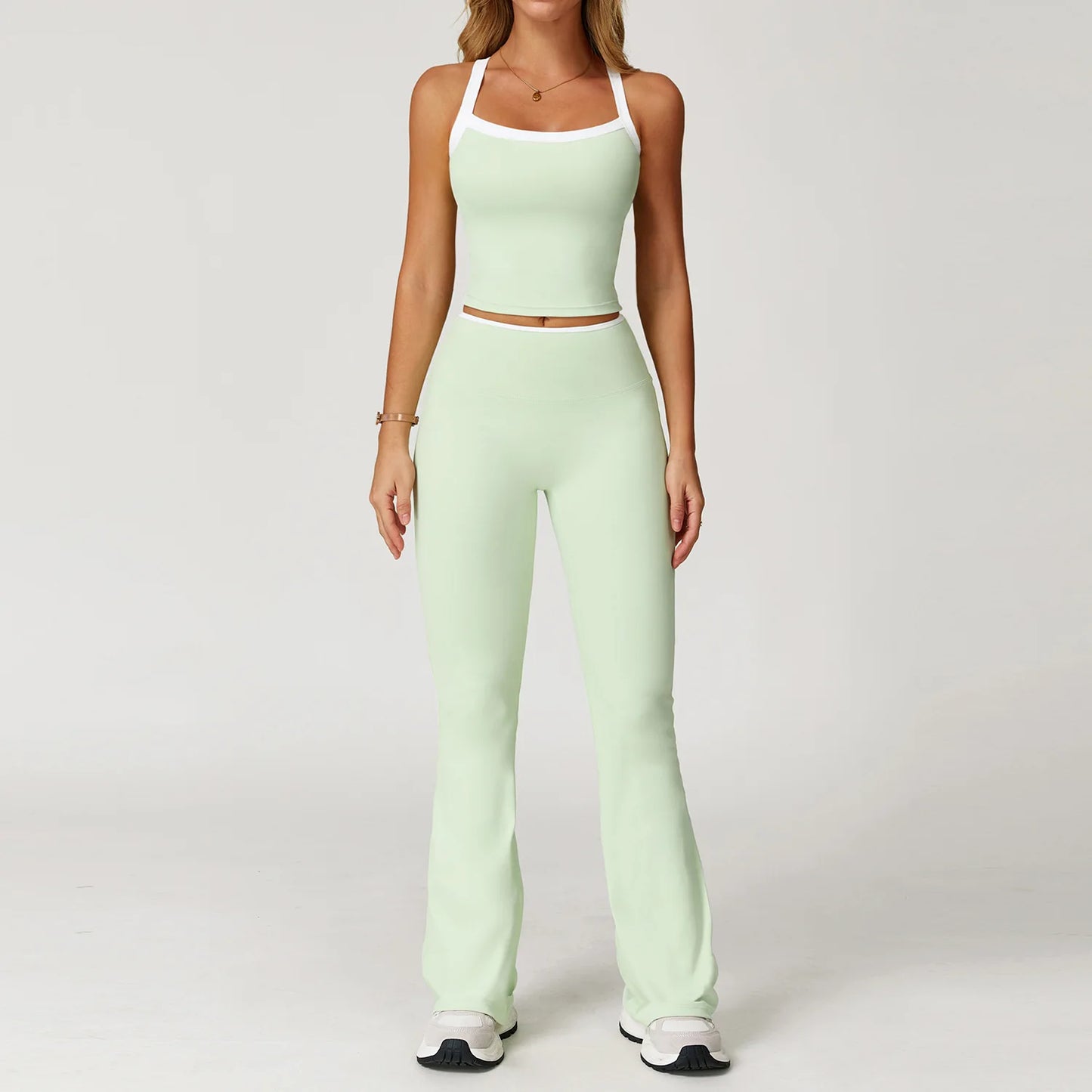 Yoga Trainingspak Dames 2-Delig - Hoge Taille