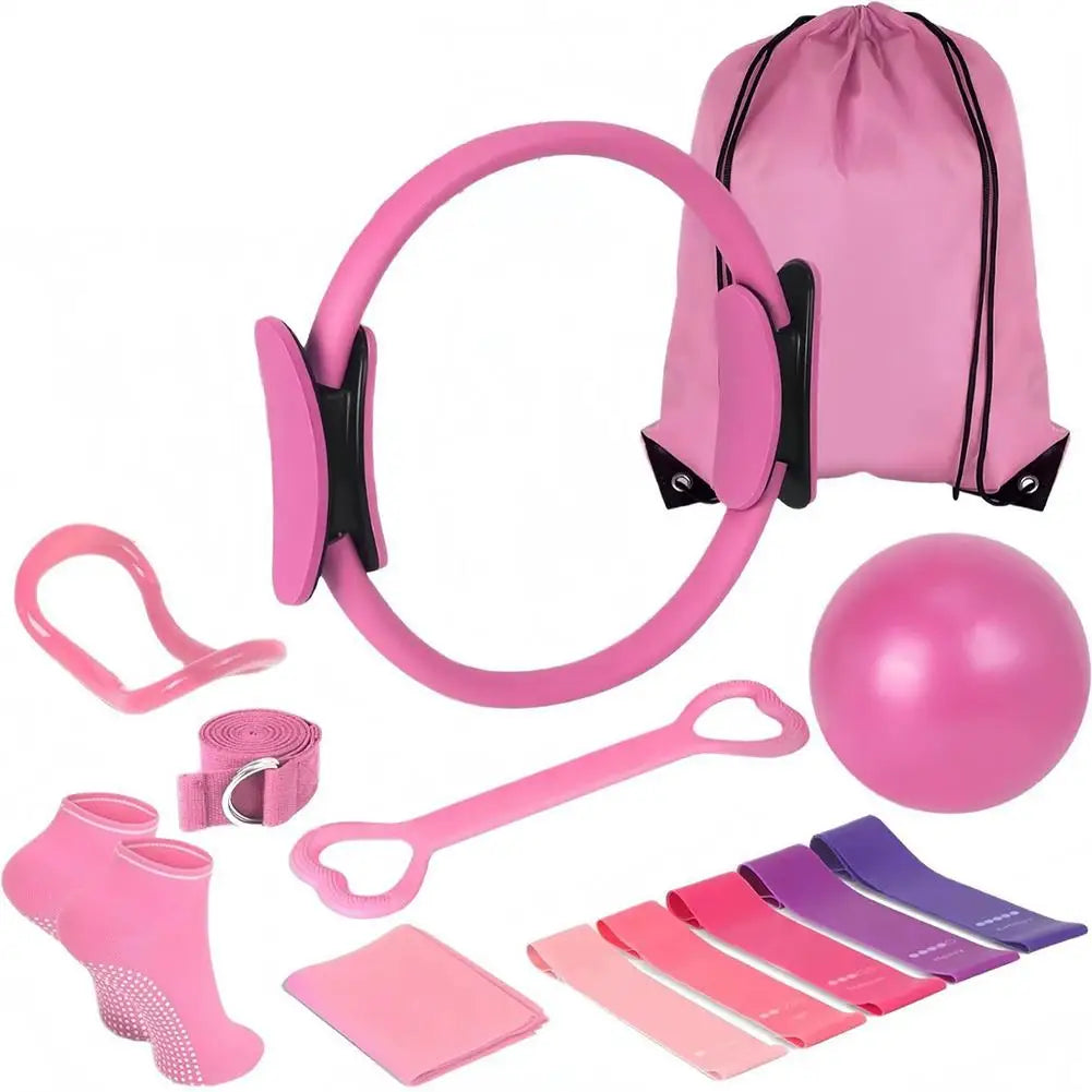 Pilates Ring Set 13-Delig - Complete Home Gym Set voor Krachttraining