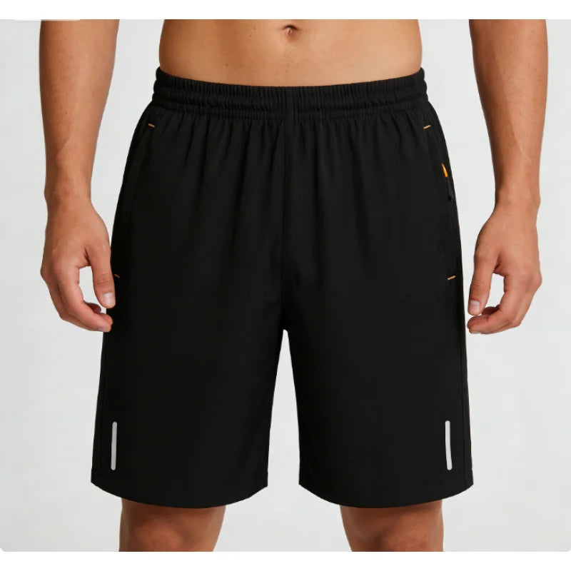 Heren Hardloopshorts – Sneldrogend met Reflecterende Streep en Elastische Taille