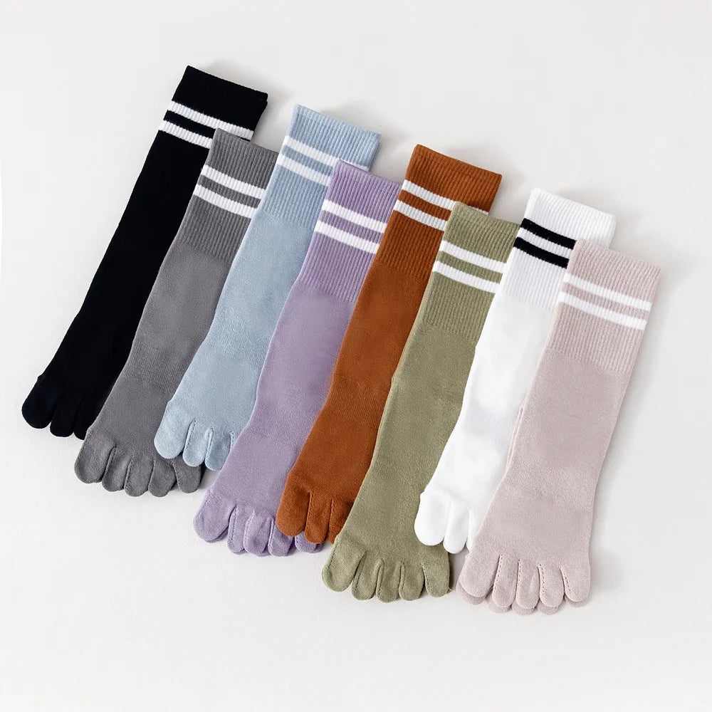 Antislip Teensokken Dames - 5 Paar Yoga & Pilates Sokken