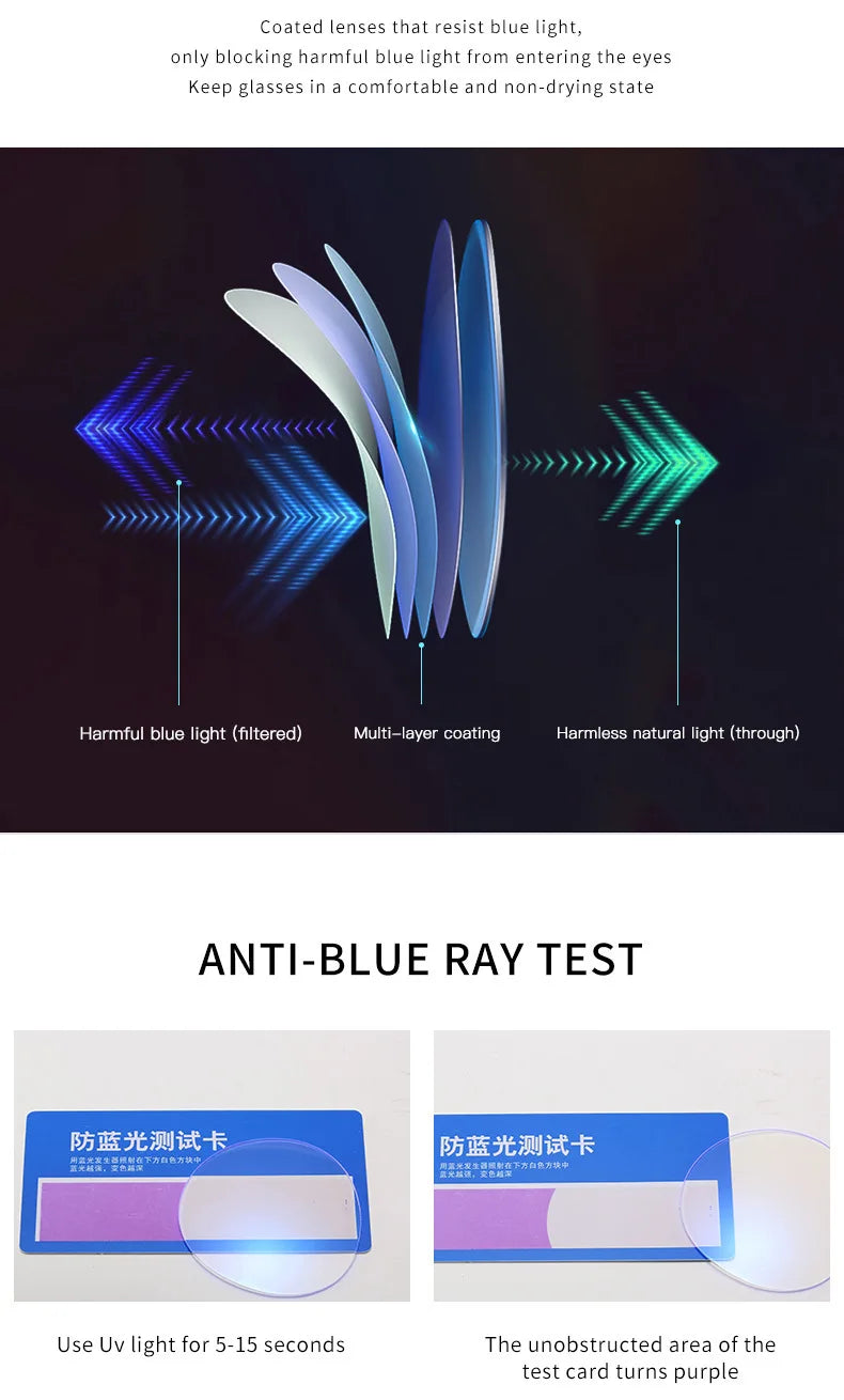 Dames Cat Eye Blauwlichtbril – Anti Blue Light