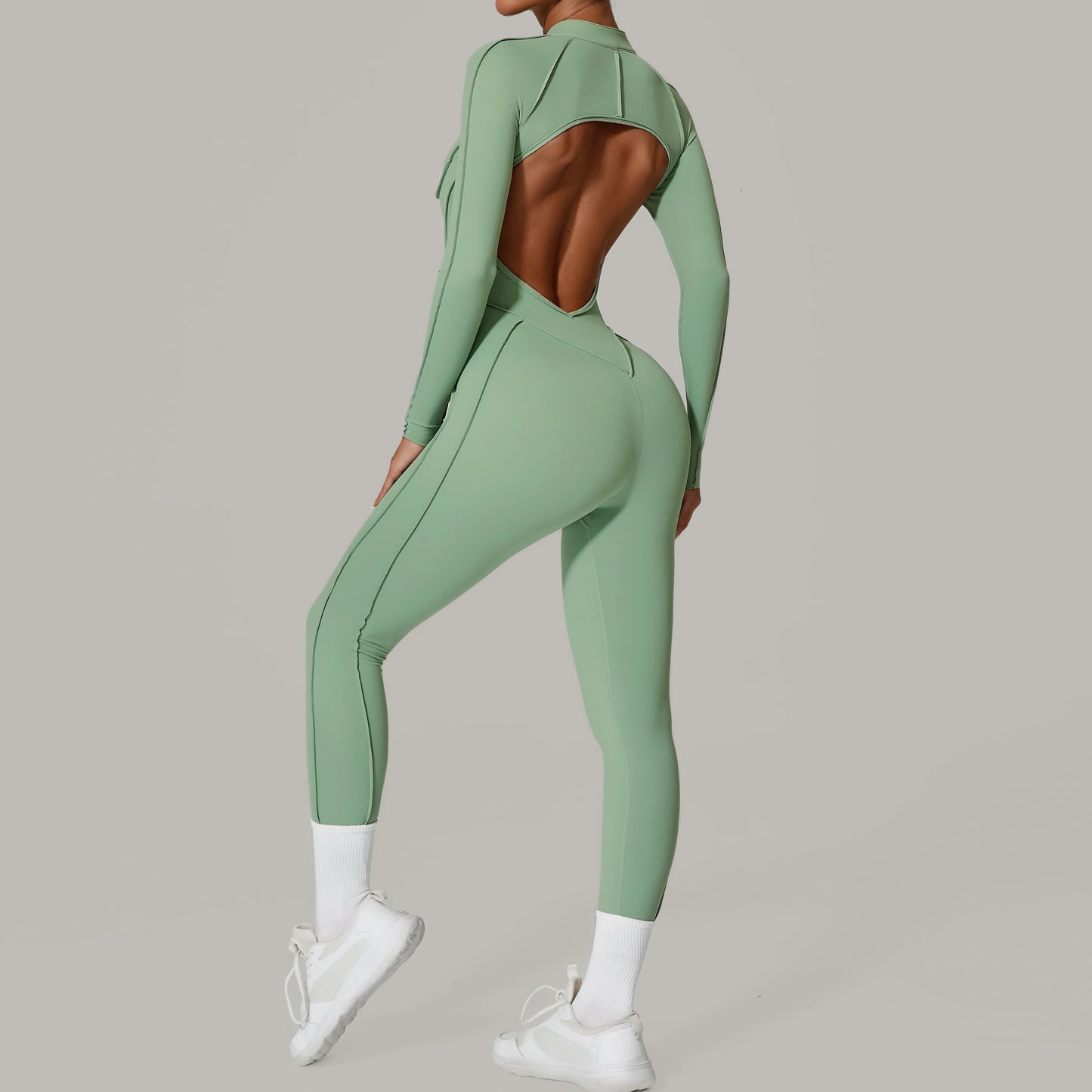 Yoga Jumpsuit Lange Mouw