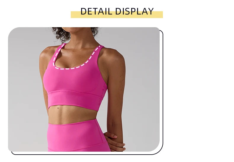 Yogaleven 2-delig Set – High Waist Legging & BH Pitaya