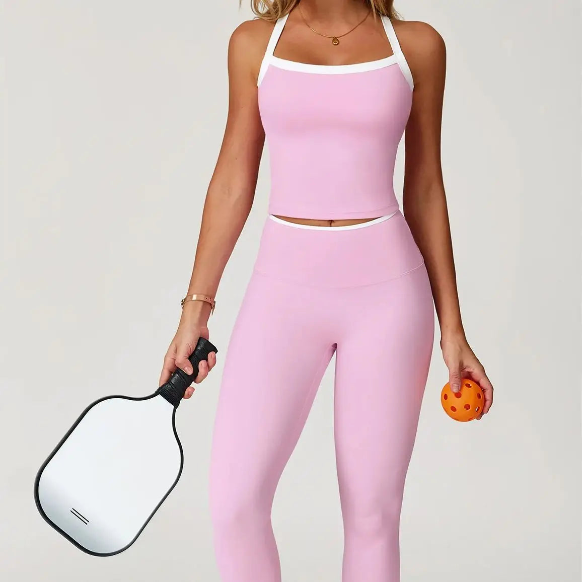 Yoga Trainingspak Dames 2-Delig - Hoge Taille