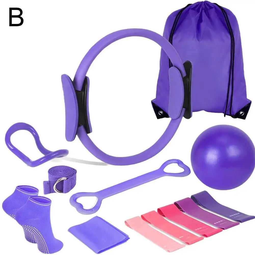 Pilates Ring Set 13-Delig - Complete Home Gym Set voor Krachttraining