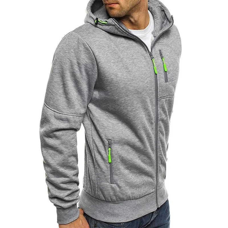 Heren Hoodie - Rits