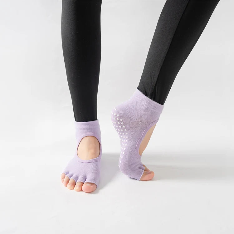 Yoga Sokken Vijf Tenen - Antislip