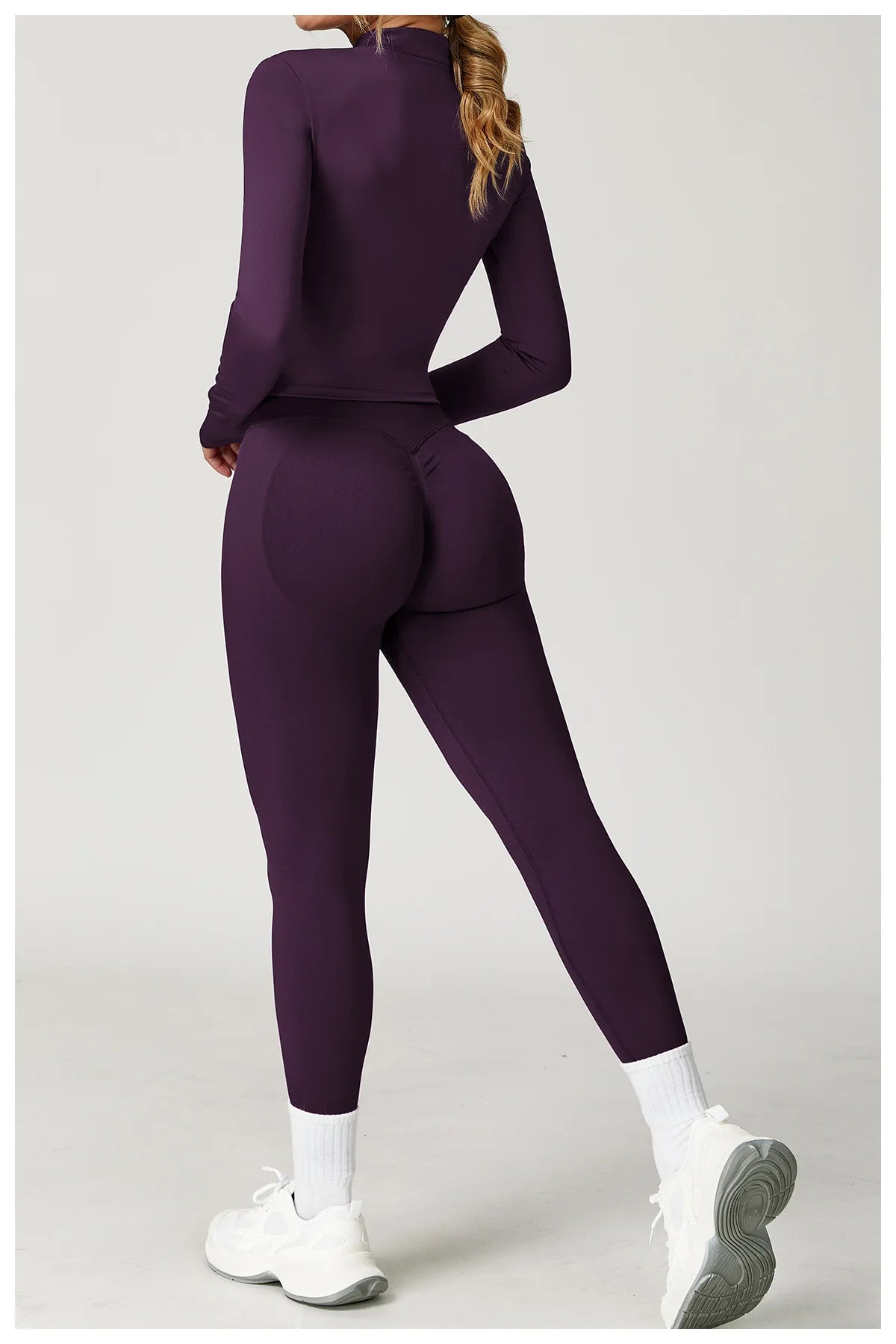 Yogaleven 3-delig Set – Sportjas, BH & Gymlegging