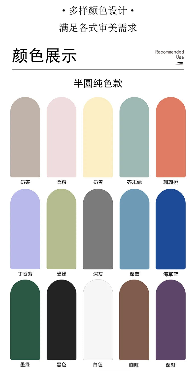 Semicircular pu natural rubber yoga mat non-slip grip fitness yoga studio can customize LOGO