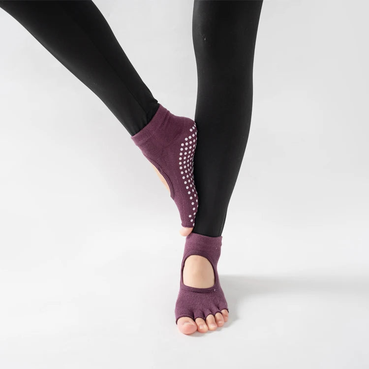 Yoga Sokken Vijf Tenen - Antislip