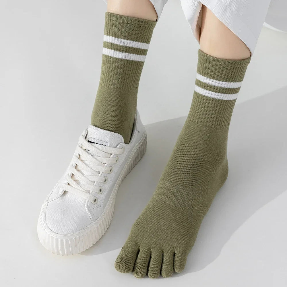 Antislip Teensokken Dames - 5 Paar Yoga & Pilates Sokken