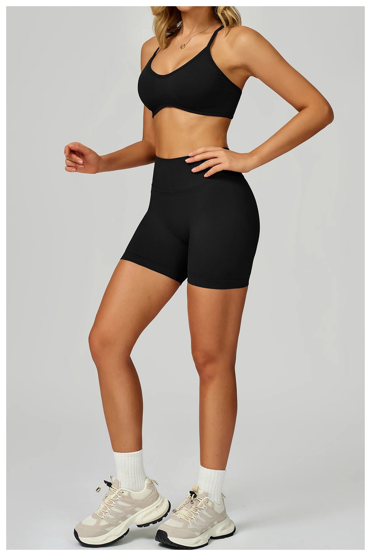 Yogaleven Flow Set – Lange Mouw Crop Top & Legging