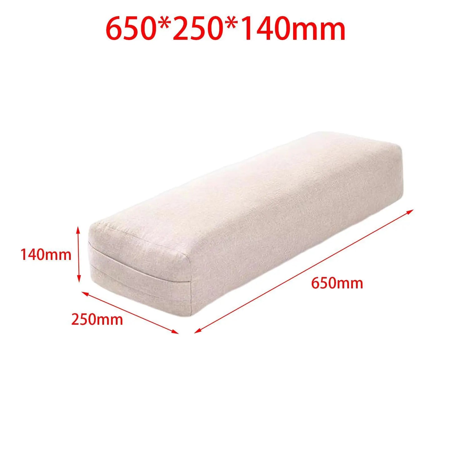 Professionele Yoga Bolster - Met Draaghandvat voor Restorative Yoga