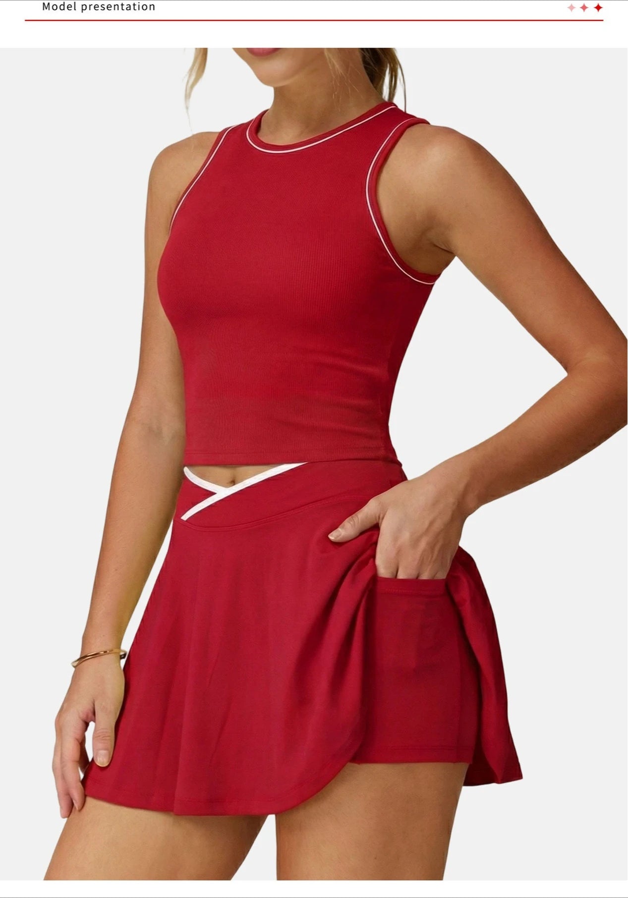 Yogaleven Crop Tank Top – Afneembare Pads